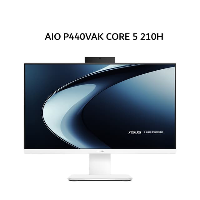 ASUS AIO P440VAK CORE 5 210H 16GB 512GB W11+OHS 23.8FHD 2Y WHT -W5152WS