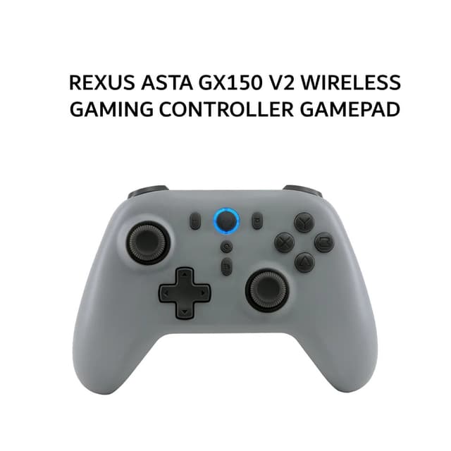 REXUS ASTA GX150 V2 / GEN 2 MULTI PLATFORM WIRELESS GAMING CONTROLLER GAMEPAD - GRAY
