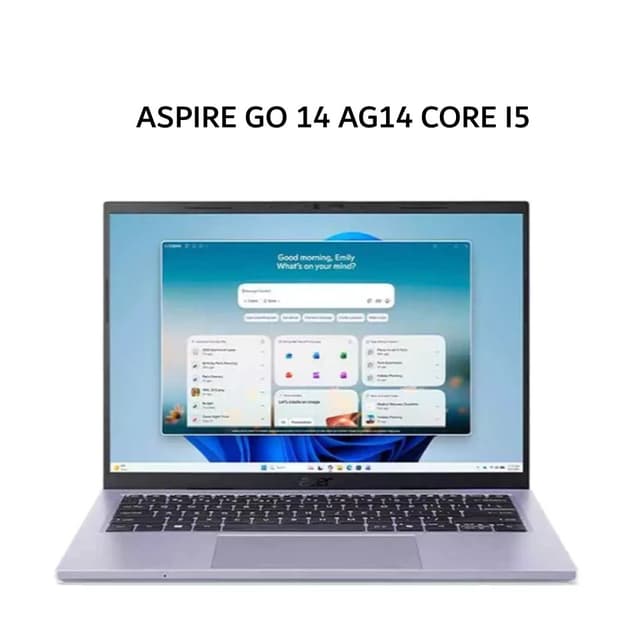 ACER ASPIRE GO 14 AG14 CORE I5 120U 8GB 512GB W11+OHS+M365B 14.0WUXGA IPS LILAC -72P-58AK