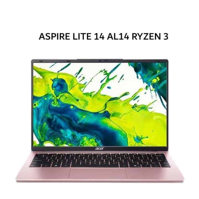 ACER ASPIRE LITE 14 AL14 RYZEN 3 5400 8GB 512GB W11+OHS+M365B 14.0WUXGA IPS PINK -45P.R1QH
