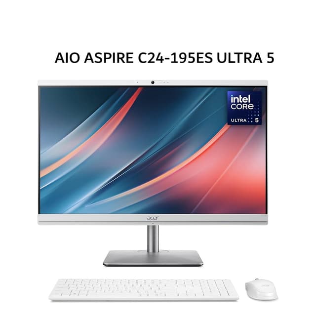ACER AIO ASPIRE C24-195ES ULTRA 5 125U 8GB 512GB W11+OHS 23.8FHD 3Y