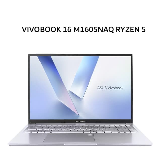 ASUS VIVOBOOK 16 M1605NAQ RYZEN 5 150 16GB 512GB W11+OHS+M365B 16.0WUXGA OLED BLIT SLV -OLED5152M