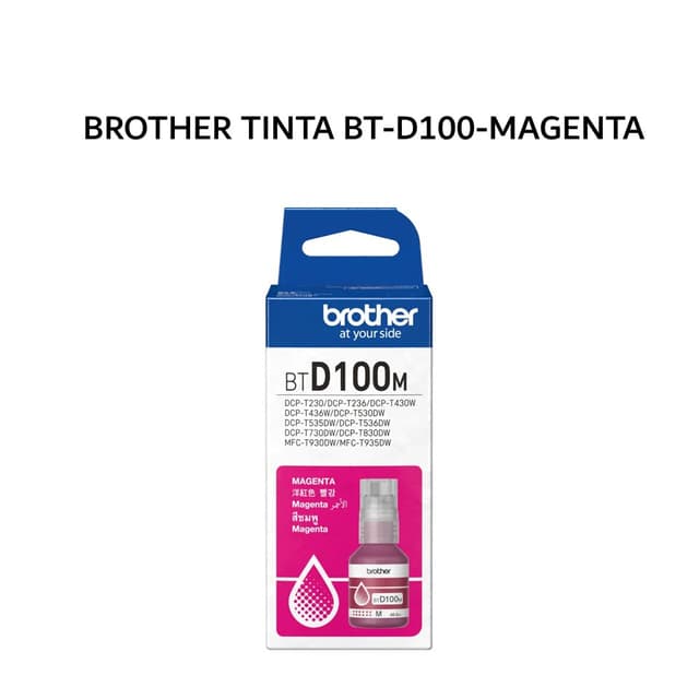 BROTHER TINTA BT-D100-MAGENTA