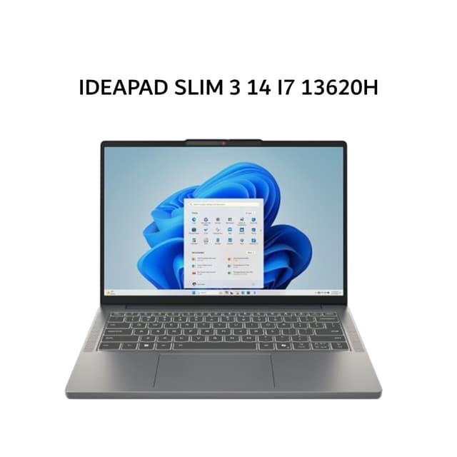 LENOVO IDEAPAD SLIM 3 14 I7 13620H 16GB 512GB W11+OHS+M365B 14.0WUXGA IPS 2Y PREM+2ADP GRY -FRID