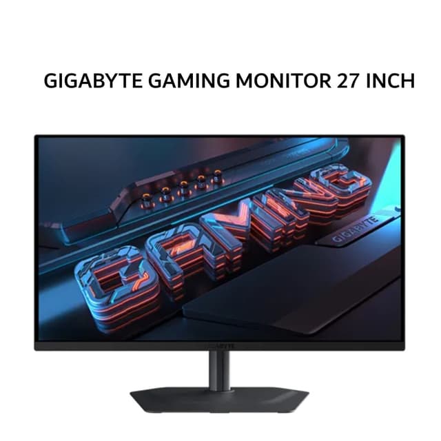 GIGABYTE GAMING MONITOR 27 INCH QD-OLED QHD 2K 1440P 003MS 280HZ MO27Q2A ICE HDR400 TILT 3Y