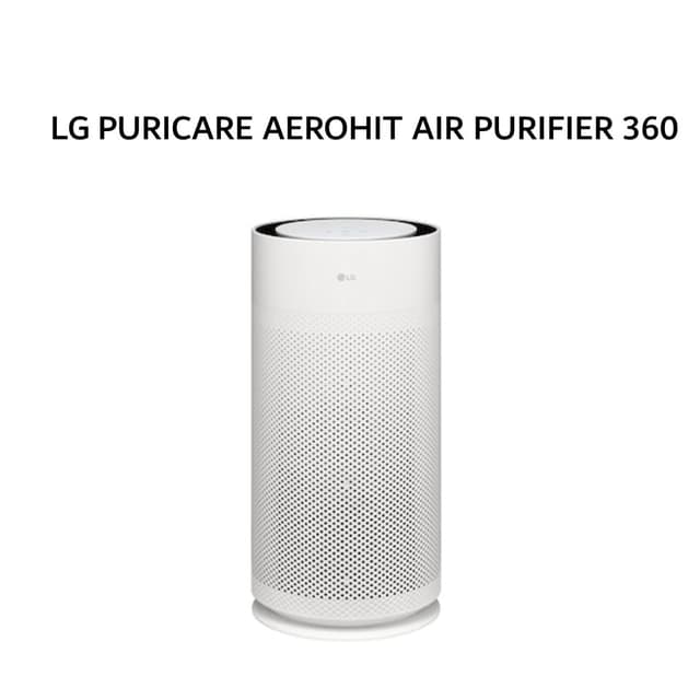 LG PURICARE AEROHIT AIR PURIFIER 360 AS35GGW10 1Y
