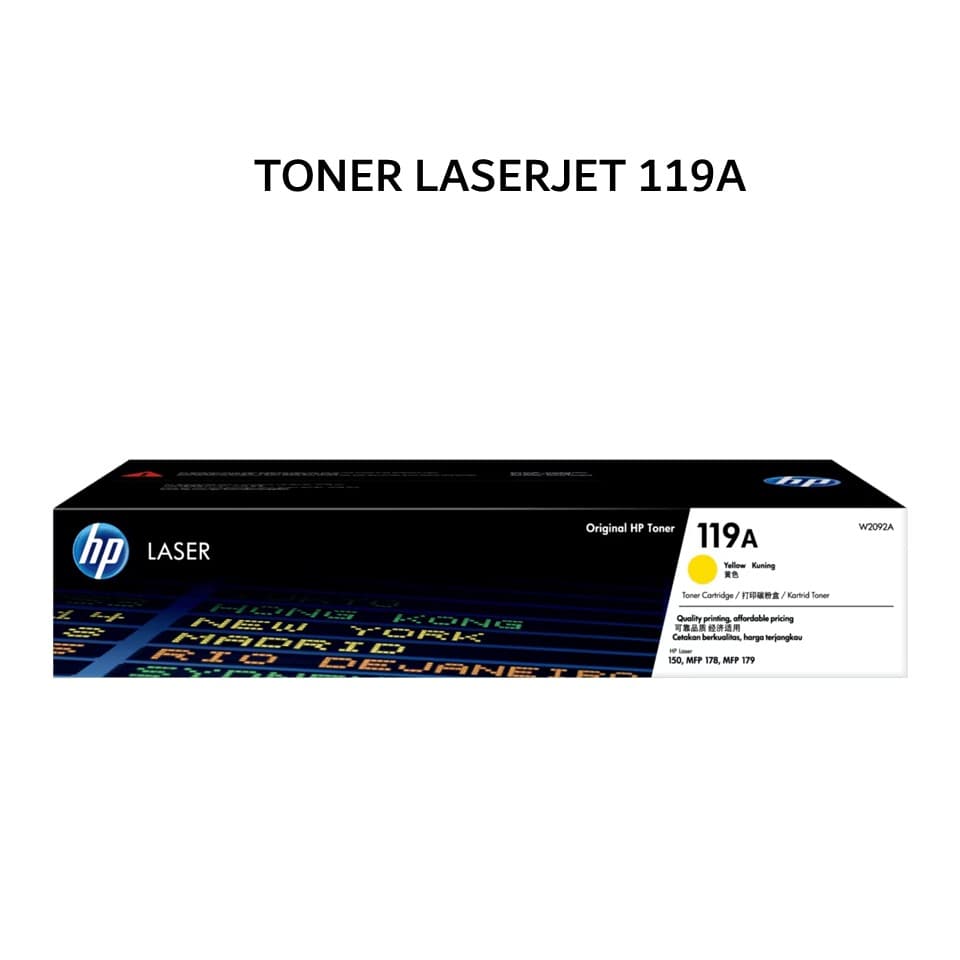 HP TONER LASERJET 119A YELLOW