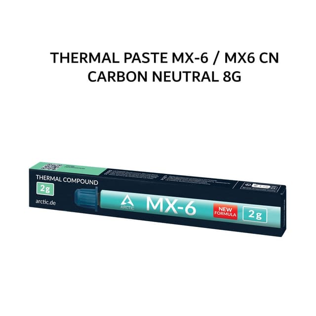 ARCTIC THERMAL PASTE MX-6 / MX6 CN CARBON NEUTRAL 8G