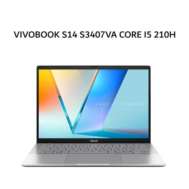 ASUS VIVOBOOK S14 S3407VA CORE I5 210H 16GB 512GB W11+OHS+M365B 14.0WUXGA IPS SLV 3Y -VIPS5152M