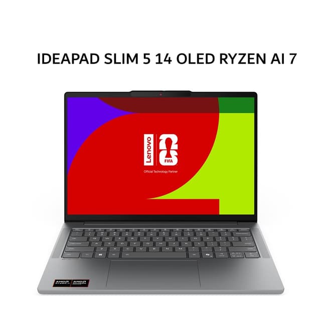 LENOVO IDEAPAD SLIM 5 14 OLED RYZEN AI 7 445 16GB 512GB W11+OHS 14.0WUXGA 2Y PREM+2ADP GRY -3DID