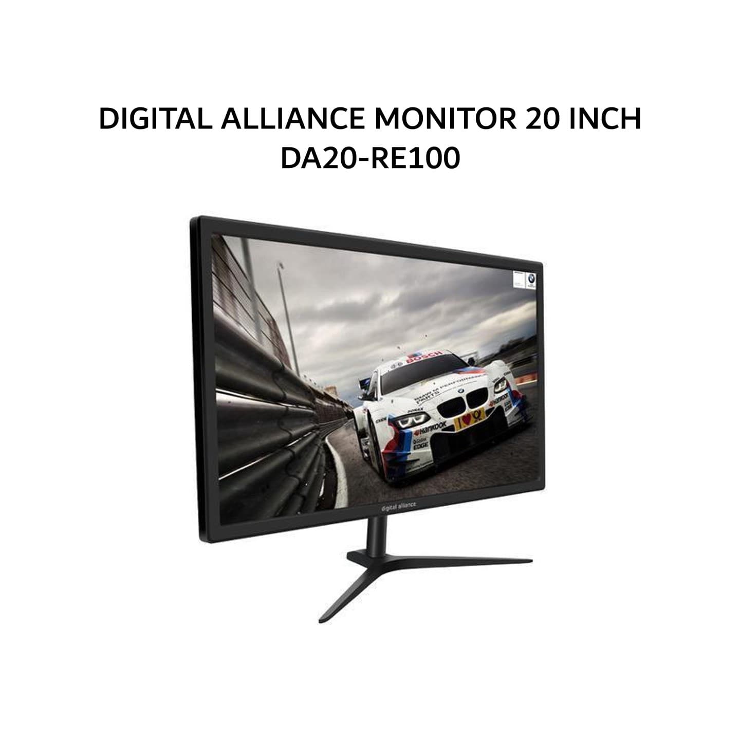 DIGITAL ALLIANCE MONITOR 20 INCH TN HD 900P 5MS 100HZ DA20-RE100 2Y