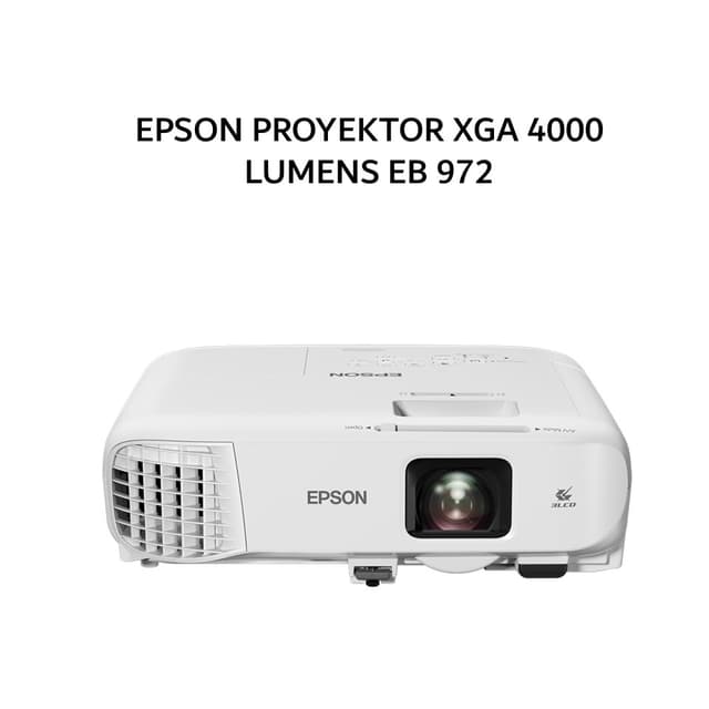 EPSON PROYEKTOR XGA 4000 LUMENS EB 972 1Y