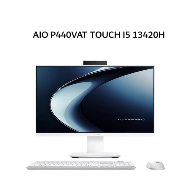 ASUS AIO P440VAT TOUCH I5 13420H 16GB 512GB W11+OHS+M365 23.8FHD 2Y WHT -W5151WS