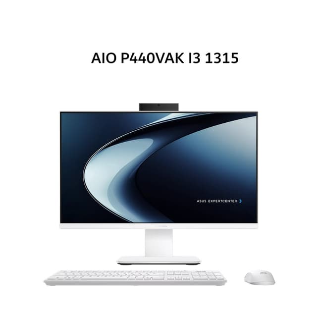 ASUS AIO P440VAK I3 1315 8GB 512GB W11+OHS 23.8FHD 2Y WHT -W3851WS