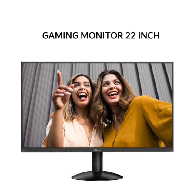 AOC GAMING MONITOR 22 INCH VA FHD 1080P 1MS 100HZ 22B30HM2 HDMI+VGA 3Y ON SITE
