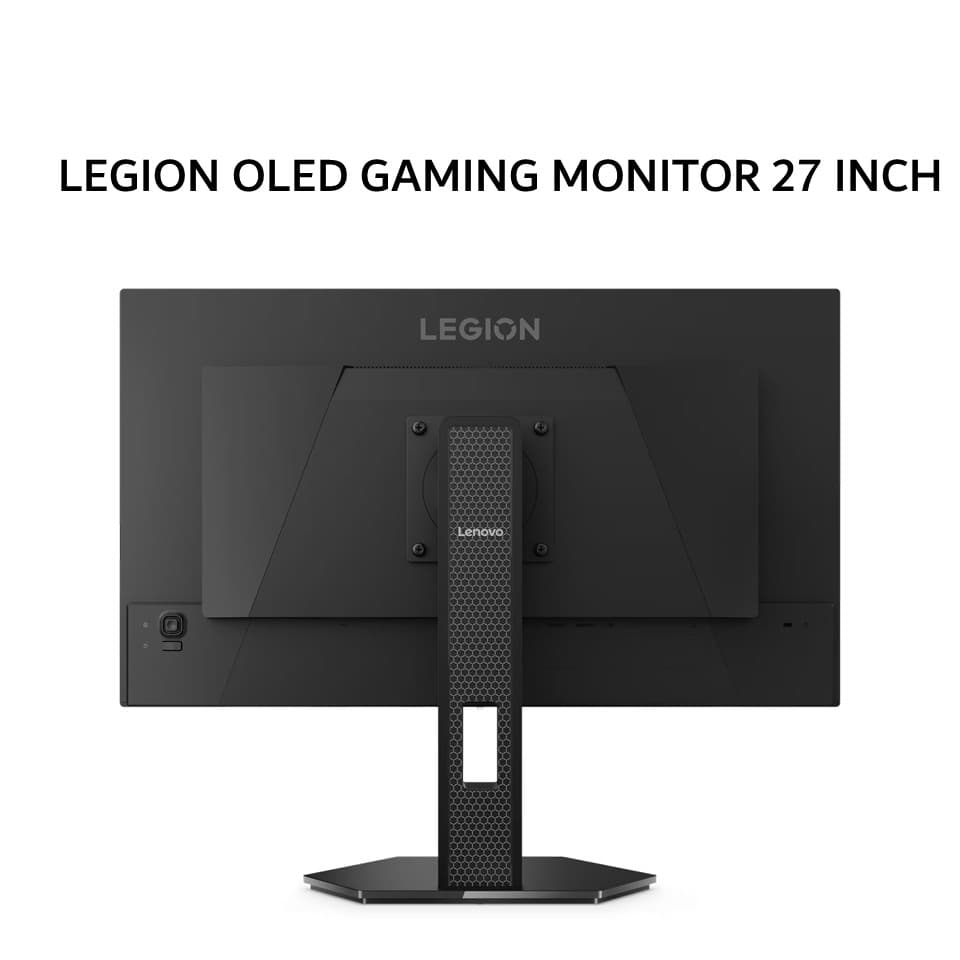LENOVO LEGION OLED GAMING MONITOR 27 INCH LEGION 27Q-10 QD-OLED 2K 1440P 0.3MS 280HZ OC HDR 10 SRGB HDMI+DP FULL ERGONOMIC BLACK 3Y