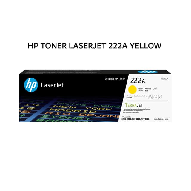 HP TONER LASERJET 222A YELLOW