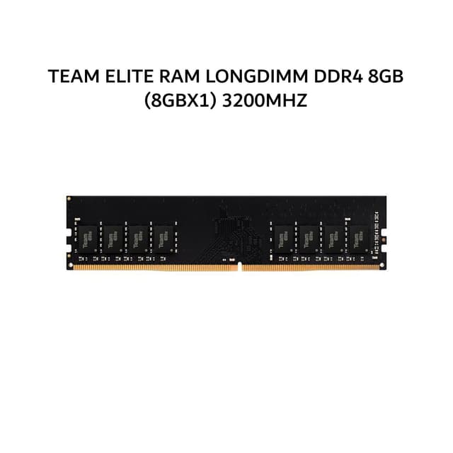 TEAM ELITE RAM LONGDIMM DDR4 8GB (8GBX1) 3200MHZ