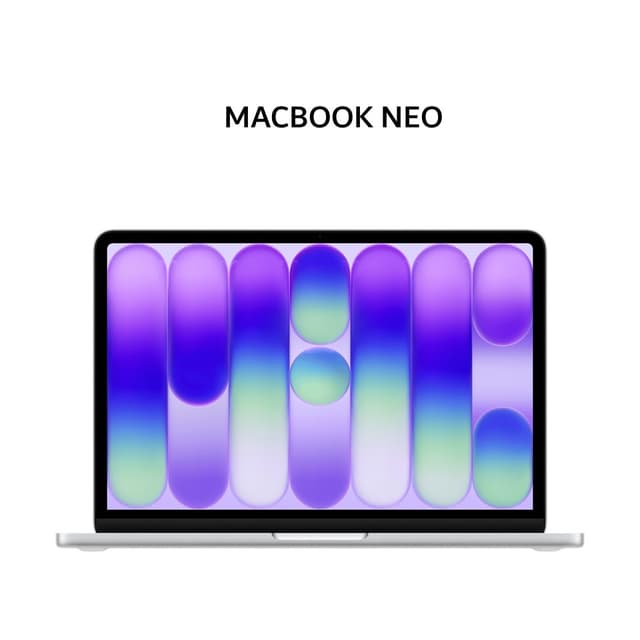 APPLE MACBOOK NEO 13 A18 PRO 6C CPU 8GB 512GB 13.0 TOUCH ID GRS RSMI INDONESIA SILVER -MHFC4ID