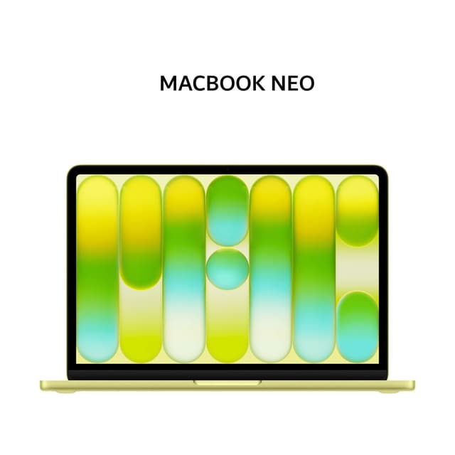 APPLE MACBOOK NEO 13 A18 PRO 6C CPU 8GB 512GB 13.0 TOUCH ID GRS RSMI INDONESIA CITRUS -MHFE4ID