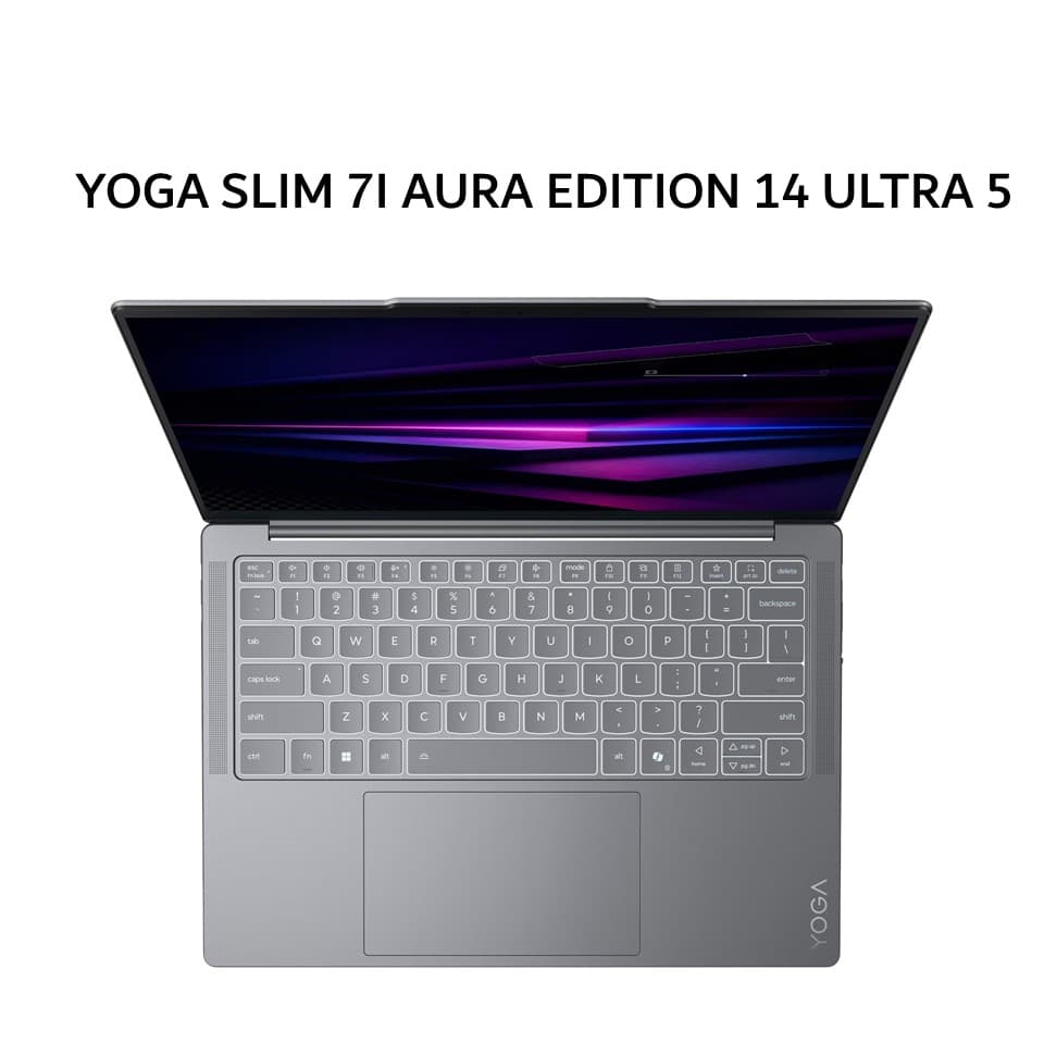 LENOVO YOGA SLIM 7 AURA EDITION 14 ULTRA 5 322 16GB 512GB W11+OHS+M365B 14.0 2.8K OLED 120HZ 3Y PREM+3ADP (BOX SLEE) GREY -2GID