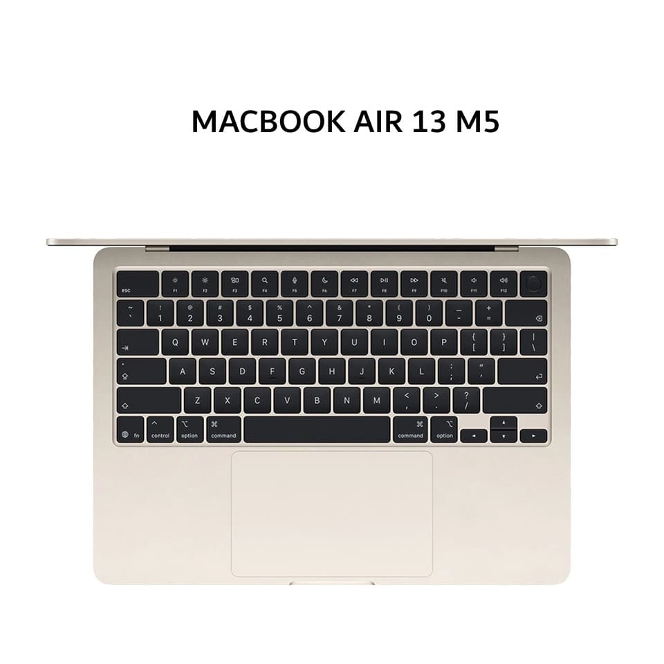 APPLE MACBOOK AIR 13 M5 8C GPU 16GB 512GB 10C CPU STARLIGHT -MDHA4ID