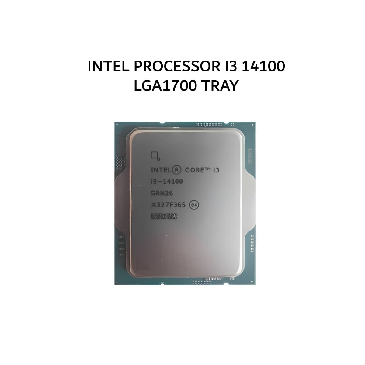 INTEL PROCESSOR I3 14100 LGA1700 1Y TRAY