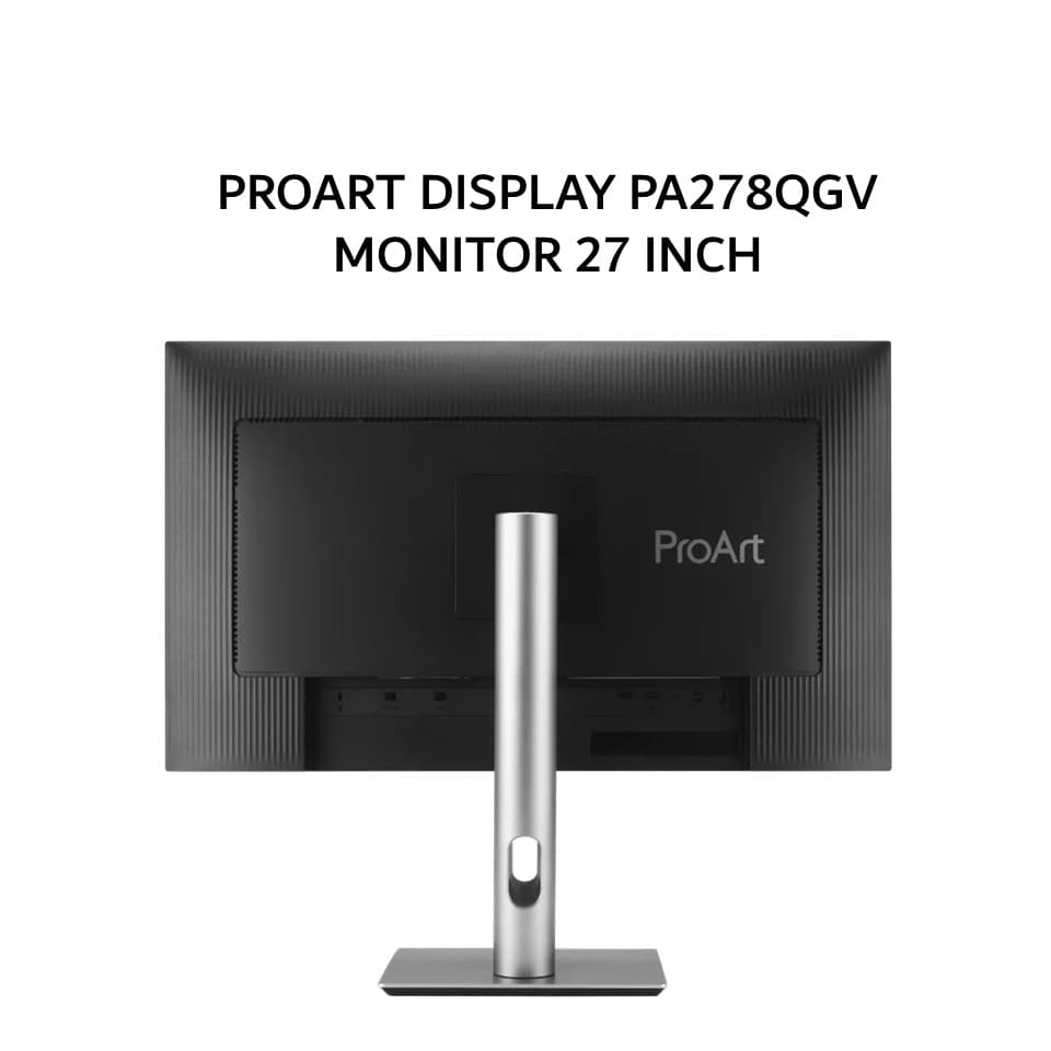 ASUS MONITOR 27 INCH PROART DISPLAY PA278QGV QHD 2K 14400P 5MS 120HZ HDR10 HDMI DP SPEAKER ERGONOMIC 3Y