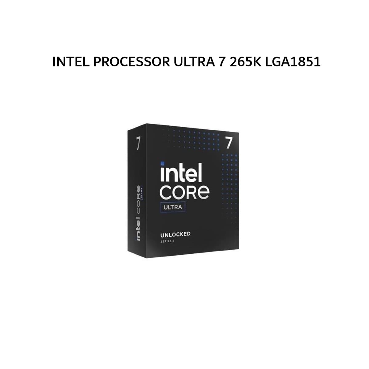 INTEL PROCESSOR ULTRA 7 265K LGA1851 3Y
