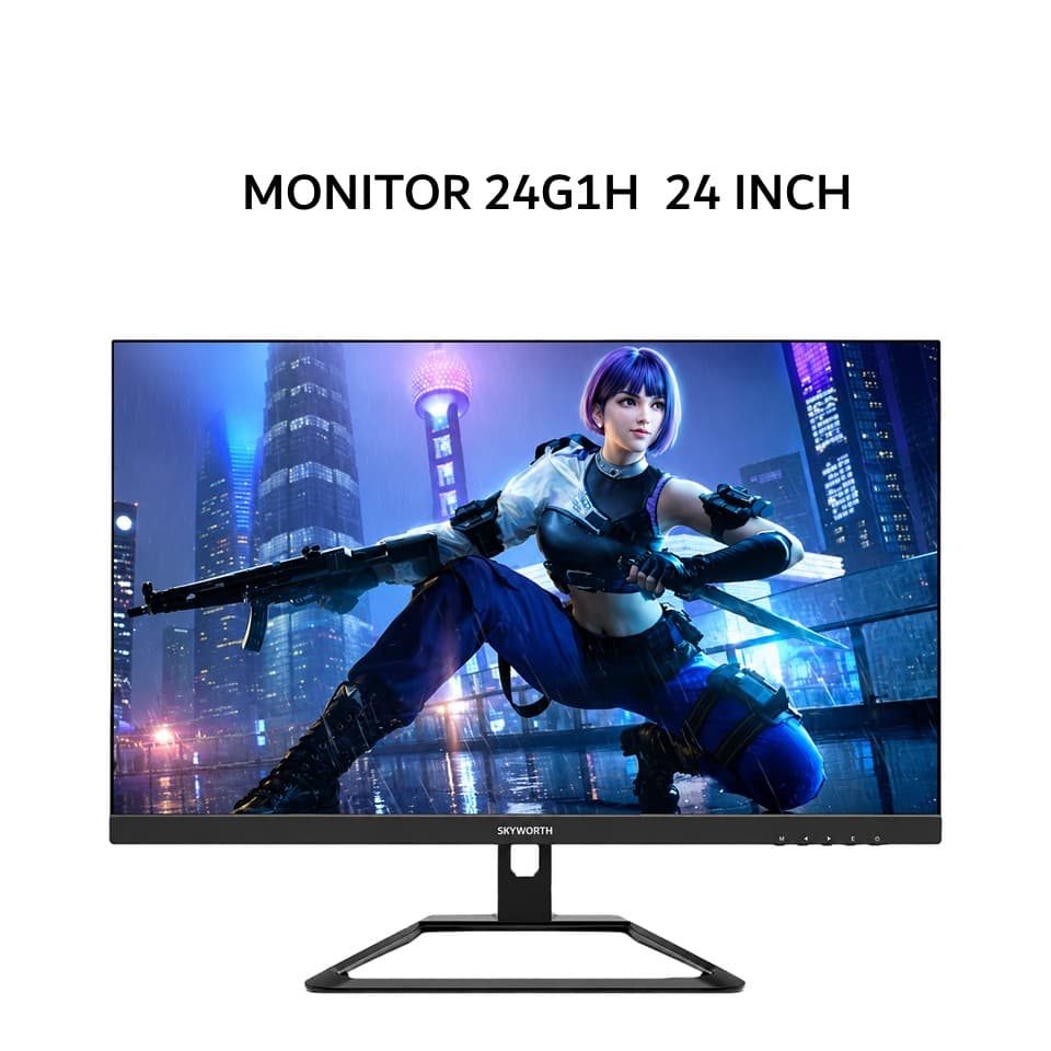 SKYWORTH MONITOR 24 INCH 24G1H FAST IPS FHD 1080P 3MS 144HZ 3Y