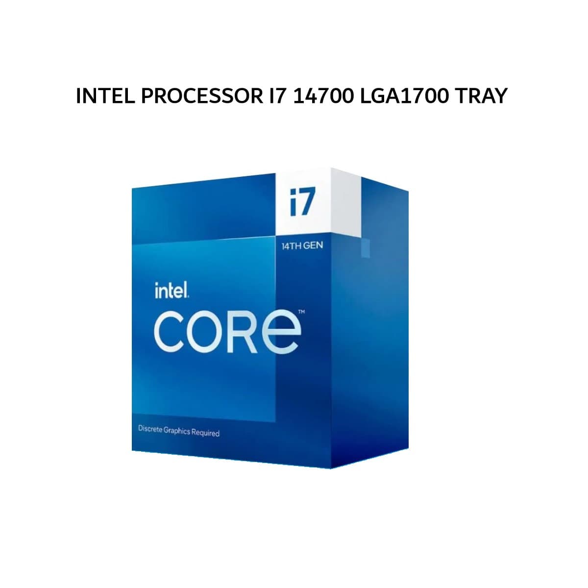 INTEL PROCESSOR I7 14700 LGA1700 1Y TRAY