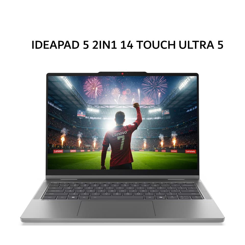 LENOVO IDEAPAD 5 2IN1 14 TOUCH ULTRA 5 325 16GB 512GB W11+OHS+M365B 14.0WUXGA PEN 2Y+ADP (BOX BP) GRY -24ID