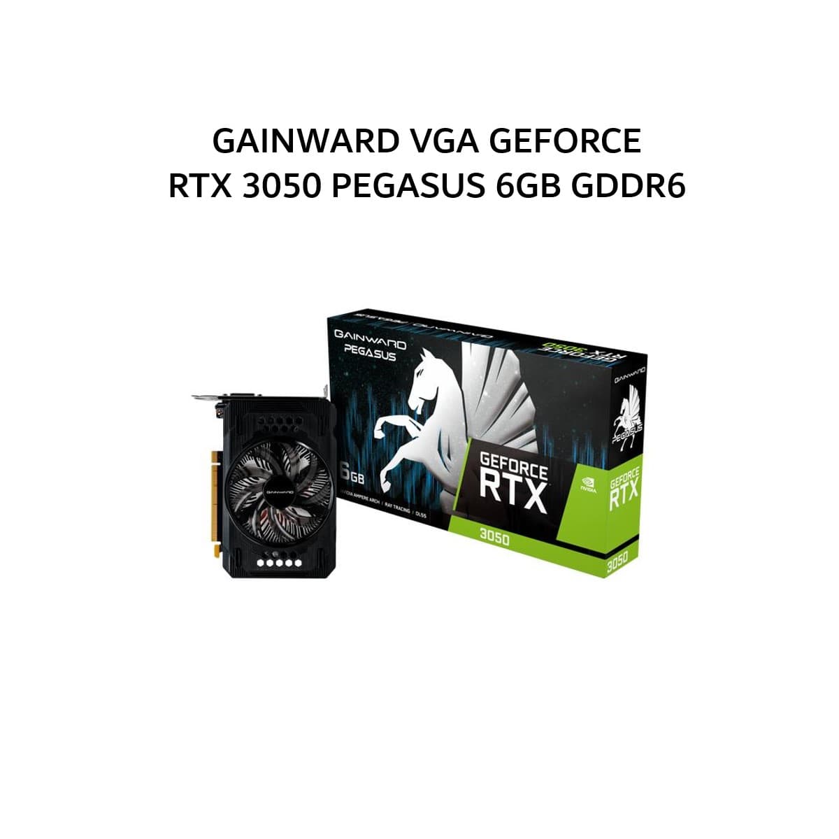 GAINWARD VGA GEFORCE RTX 3050 PEGASUS 6GB GDDR6 3Y