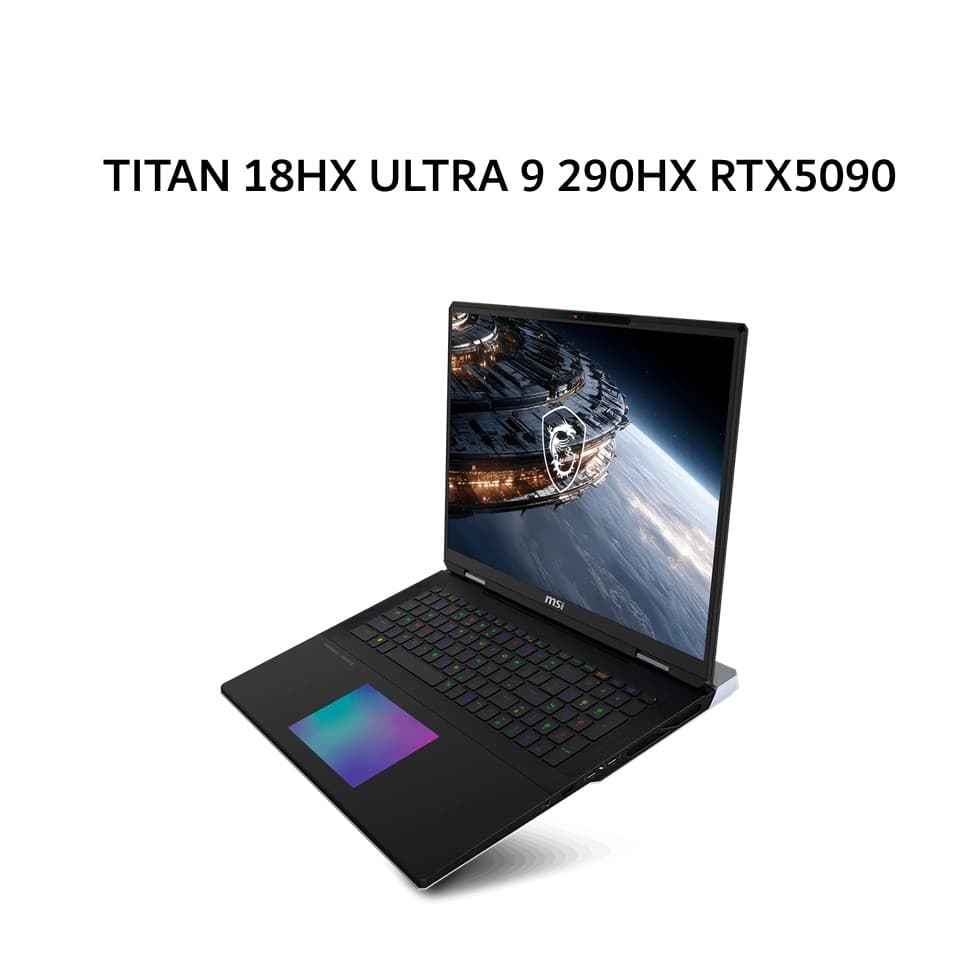 MSI TITAN 18HX ULTRA 9 290HX RTX5090 24GB/ 64GB 2TB W11+OHS 18.0UHD+ MINILED 240HZ PKRGB 3Y (BOX MOU+BP) -A2WJ.1233