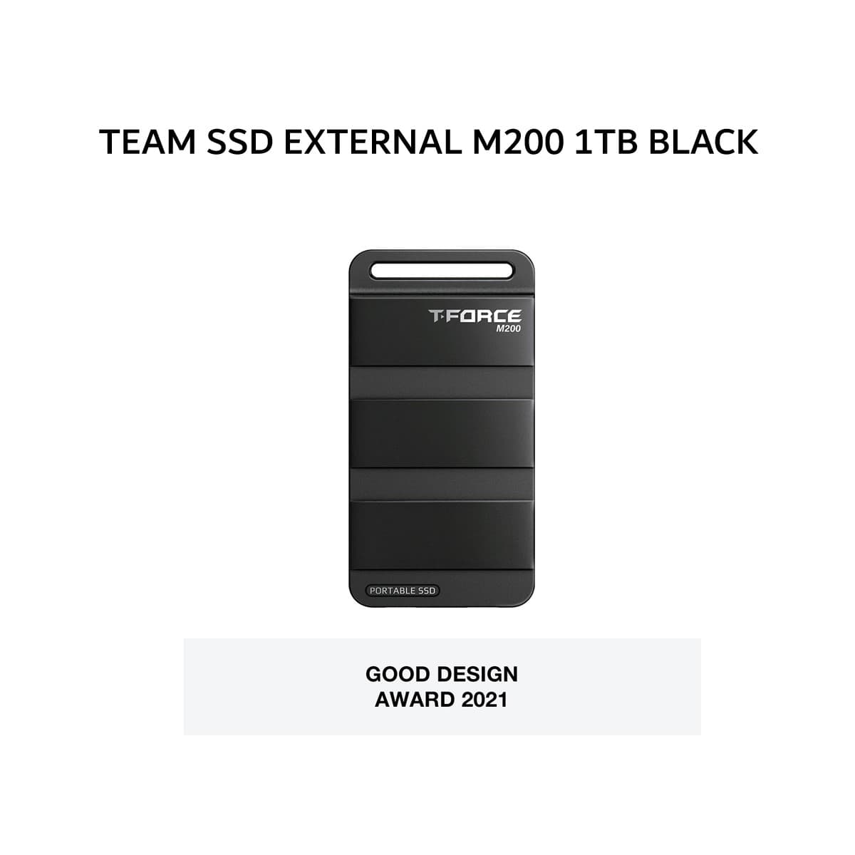 TEAM SSD EXTERNAL M200 1TB BLACK 5Y - UP TO 1800 MB/S