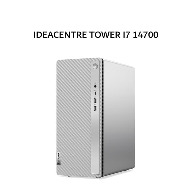 LENOVO IDEACENTRE TOWER I7 14700 8GB 512GB W11+OHS 1Y GRY -6JID + MONITOR 21.5
