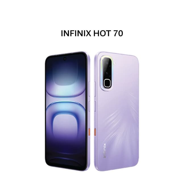 INFINIX HOT 70 6GB 256GB QUIET VIOLET