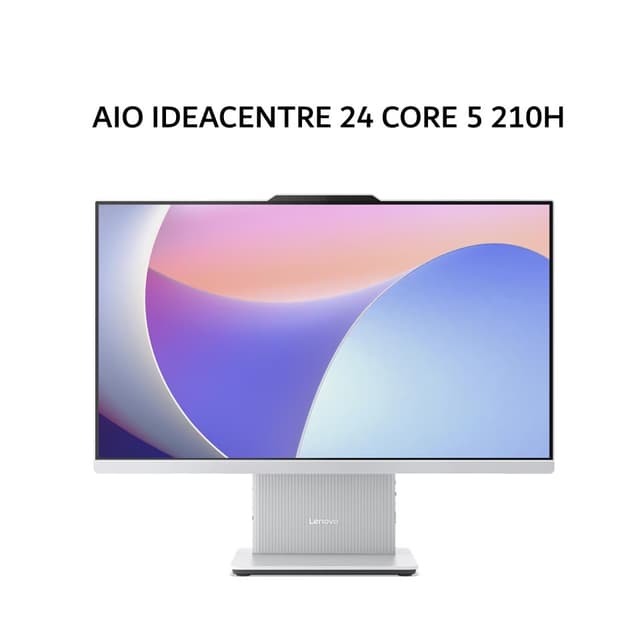 LENOVO AIO IDEACENTRE 24 CORE 5 210H 8GB 512GB W11+OHS+M365 23.8FHD K+M WIRELESS IPS 1Y CLOUD GREY -T6ID