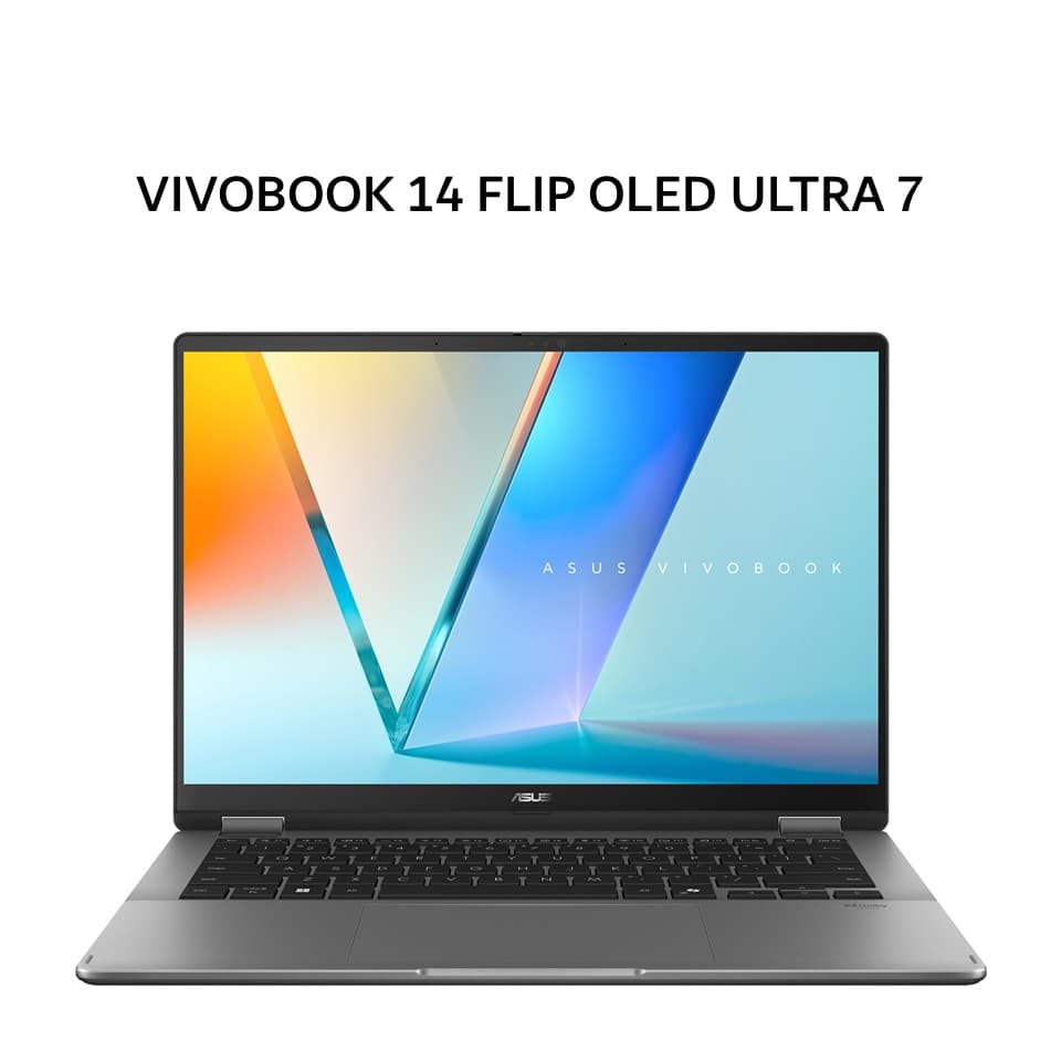 ASUS VIVOBOOK 14 FLIP OLED TP3407SA ULTRA 7 256V 16GB 512GB W11+OHS+M365B 14.0WUXGA TOUCH PEN 2IN1 2Y GRY -OLED7152M
