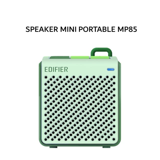 EDIFIER SPEAKER MINI PORTABLE MP85 WIRELESS BLUETOOTH GREEN
