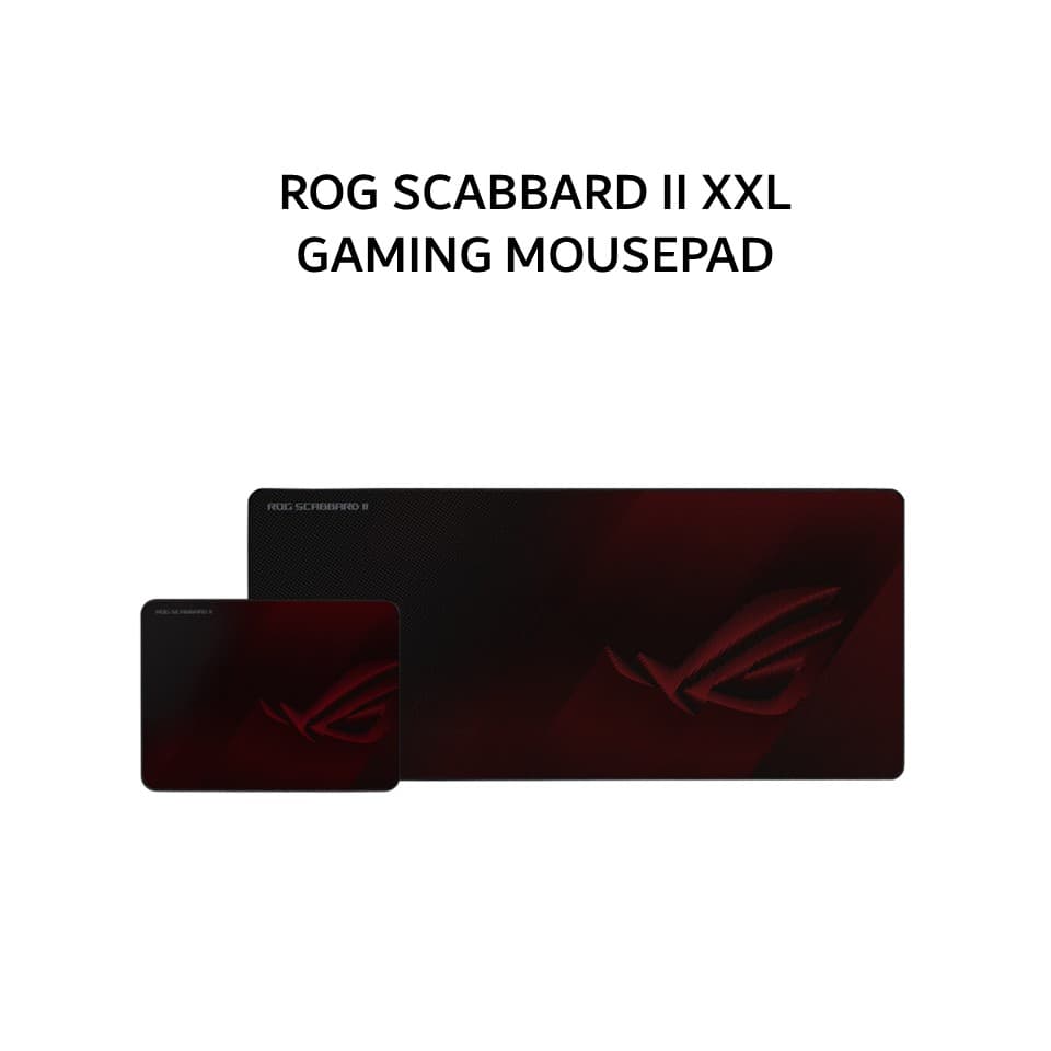 ASUS GAMING MOUSEPAD ROG SCABBARD II XXL (900X400X3MM) BLACK
