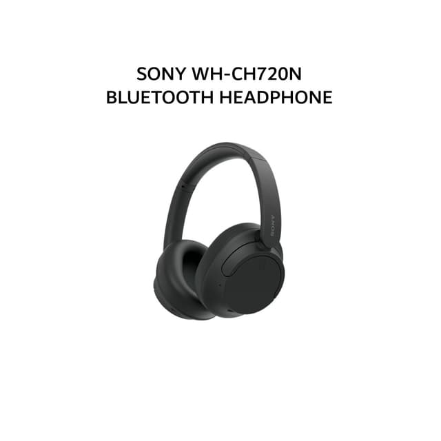SONY WH-CH720N / WH CH720 BLUETOOTH HEADPHONE - BLACK