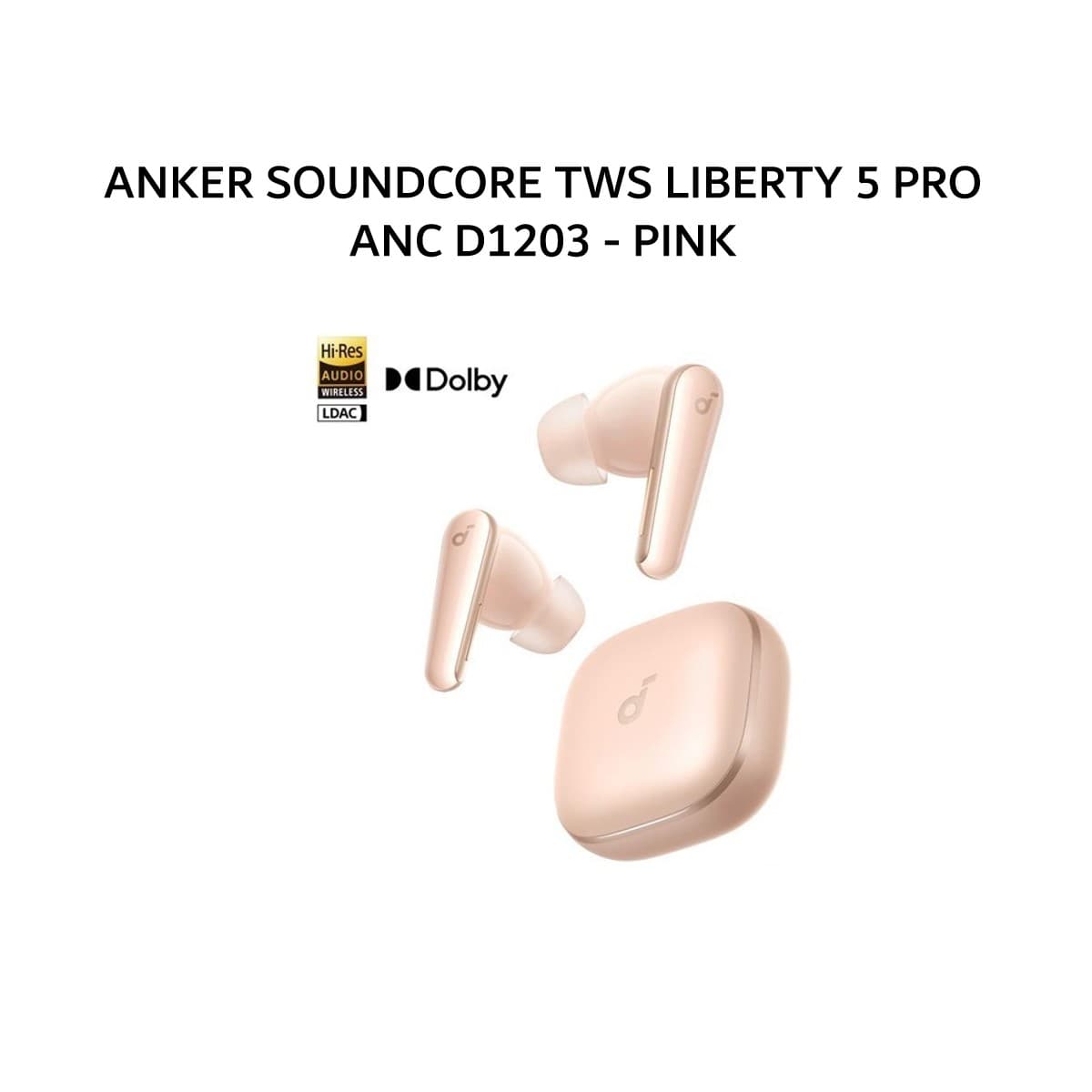 ANKER SOUNDCORE TWS LIBERTY 5 PRO ANC D1203 - PINK