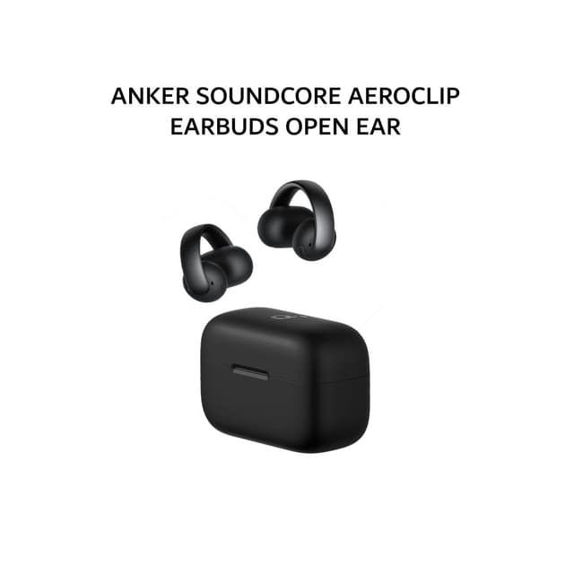 ANKER SOUNDCORE AEROCLIP EARBUDS OPEN EAR A3388H11 - BLACK
