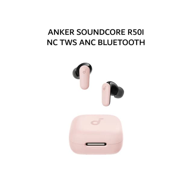 ANKER SOUNDCORE R50I NC TWS ANC BLUETOOTH 5.4 LOW LATENCY GAMING MODE IP54 0 - PINK