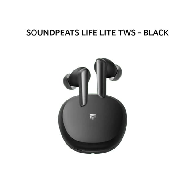 SOUNDPEATS LIFE LITE TWS - BLACK