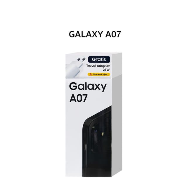 SAMSUNG GALAXY A 07 4GB 64GB BLACK