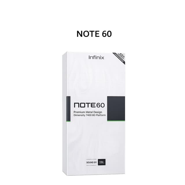 INFINIX NOTE 60 8GB 256GB ROSE GOLD