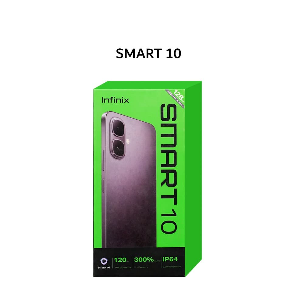 INFINIX SMART 10 4GB 64GB TITANIUM SILVER