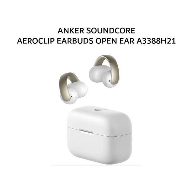ANKER SOUNDCORE AEROCLIP EARBUDS OPEN EAR A3388H21 - WHITE